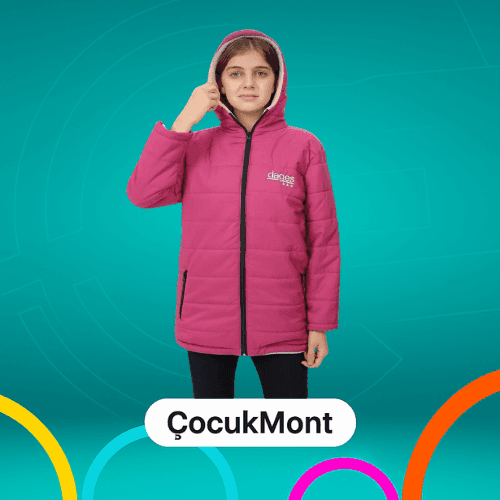 TOPTAN ÇOCUK MONTU 6-15 YAŞ KIZ ÇOCUK